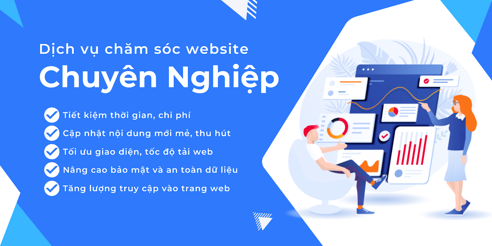 Dịch vụ chăm sóc website chuyên nghiệp tại Ment.vn